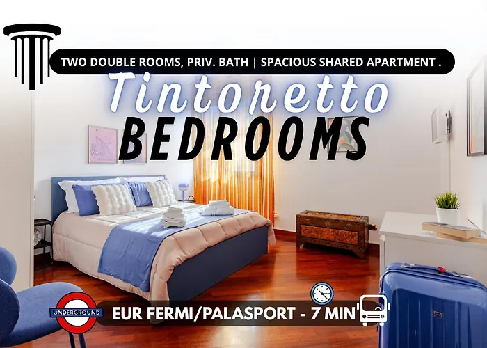 Modern & Cozy Double Rooms, Private Bath Wifi Ac